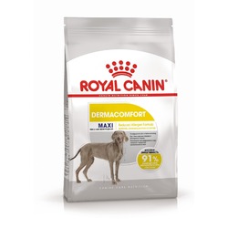 Royal Canin Maxi Dermacomfort полнорационный сухой корм для взрослых и стареющих собак крупных пород при раздражениях и зуде кожи, связанных с повышенной чувствительностью - 3 кг