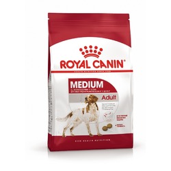 Royal Canin Medium Adult полнорационный сухой корм для взрослых собак средних пород с 12 месяцев до 7 лет - 3 кг