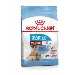 Royal Canin Medium Starter Mother Babydog сухой корм для щенков средних пород в период отъема до 2 - месячного возраста, беременных и кормящих сук -  4 кг