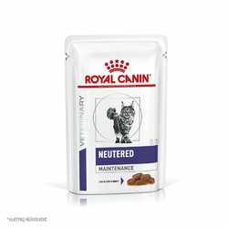 Royal Canin Neutered Maintenance полнорационный влажный корм для взрослых стерилизованных кошек с момента стерилизации до 7 лет, диетический, кусочки в соусе, в паучах - 85 г