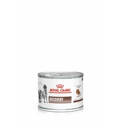 Royal Canin Recovery Canine полнорационный влажный корм для взрослых кошек и собак в период выздоровления, диетический, паштет, в консервах - 195 г