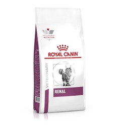 Royal Canin Renal RF23 полнорационный сухой корм для взрослых кошек для поддержания функции почек при острой или хронической почечной недостаточности, диетический - 2 кг