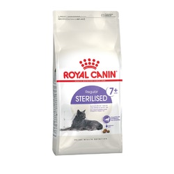 Royal Canin Sterilised 7+ полнорационный сухой корм для пожилых стерилизованных кошек с 7 до 12 лет - 400 г