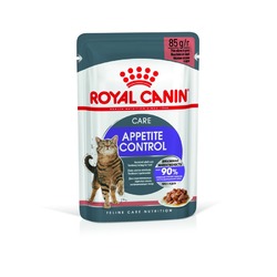Royal Canin Appetite Control полнорационный влажный корм для взрослых кошек для контроля выпрашивания корма, кусочки в соусе, в паучах - 85 г