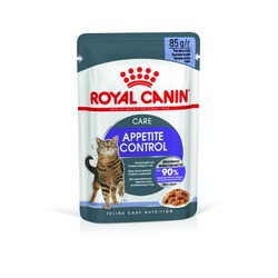Royal Canin Appetite Control Care полнорационный влажный корм для взрослых кошек для контроля выпрашивания корма, кусочки в желе, в паучах - 85 г