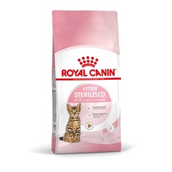Royal Canin Kitten Sterilised полнорационный сухой корм для стерилизованных котят с 6 до 12 месяцев - 400 г