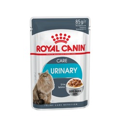 Royal Canin Urinary Care полнорационный влажный корм для взрослых кошек при мочекаменной болезни, диетический, кусочки в соусе, в паучах - 85 г