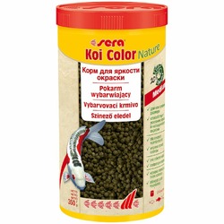 Sera Koi Color medium Корм для прудовых рыб - 1 л