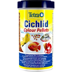 Корм Tetra Cichlid Colour для всех видов цихлид для улучшения окраса - 500 мл
