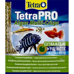 Корм Tetra Pro Algae Crisps растительный для всех видов рыб в чипсах - 12 г (саше)