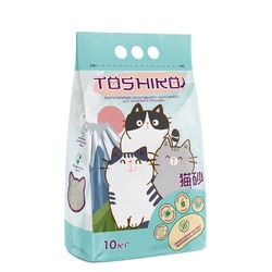 Toshiko Бентонитовый комкующийся для кошачьего туалета наполнитель без запаха - 10 кг