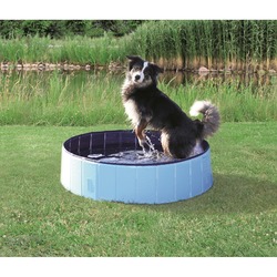 Trixie Бассейн для собак, ø 80×20 см, голубой/синий