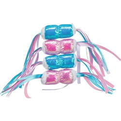 Trixie блестящие конфетки для кошек, ткань, с кошачьей мятой - 7 см