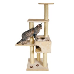 Trixie Домик для кошки Alicante, 142 см, антрацит