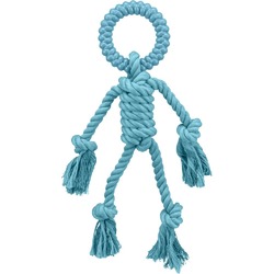 Trixie игрушка "Веревочная фигурка" для собак, полиэстер, хлопок, TPR - 26 см