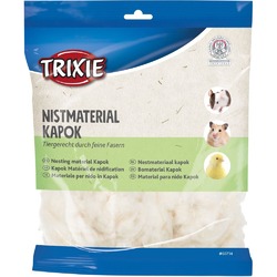 Trixie материал для гнёзд и домиков грызунов, капок, кремовый - 100 г