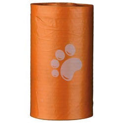 Trixie Пакеты для уборки за собаками, 3 л, 4 рулона по 20 шт., цветные, для всех диспенсеров