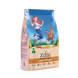 Zillii Adult Dog сухой корм для взрослых собак, с индейкой и ягнёнком - 3 кг