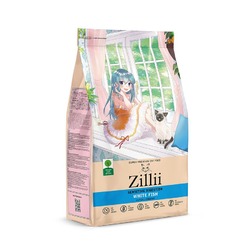 Zillii Sensitive Digestion Cat Кэт сухой корм для взрослых кошек, с чувствительным пищеварением, с белой рыбой - 2 кг