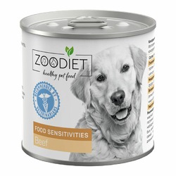 Zoodiet Food Sensitivities влажный корм для собак, с чувствительным пищеварением, c говядиной, в консервах - 240 г