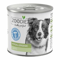 Zoodiet Hypoallergenic влажный корм для собак, склонных к аллергии, с ягненком, в консервах - 240 г