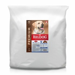 Зоогурман Big Dog сухой корм для собак средних и крупных пород, с ягненком и рисом - 5 кг