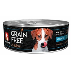 Зоогурман Grain Free Deluxe влажный корм для собак, беззерновой с ягненком, кусочки в желе, в консервах - 100 г