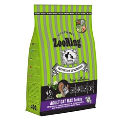 ZooRing Adalt Cat Max сухой корм для кошек, с индейкой, глюкозамином и хондроитином - 1,5 кг