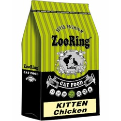 Zooring Kitten Chicken сухой корм для котят всех пород с цепленком