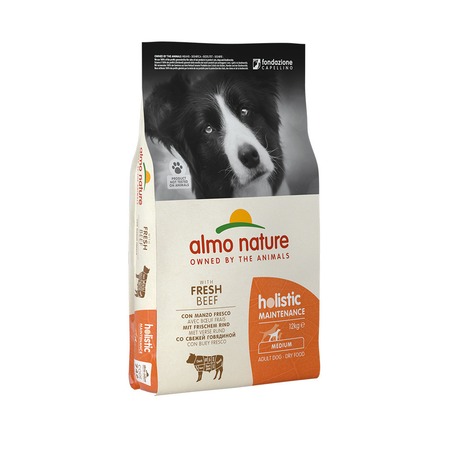 Almo Nature Holistic Adult Dog Medium Beef & Rice 12 кг фото 1