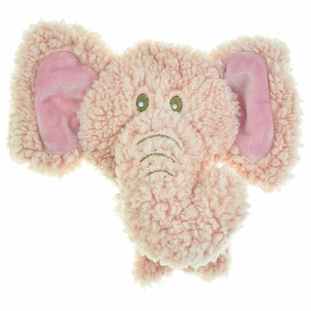 Aromadog Big Head игрушка для собак, слон, розовый - 12 см фото 1