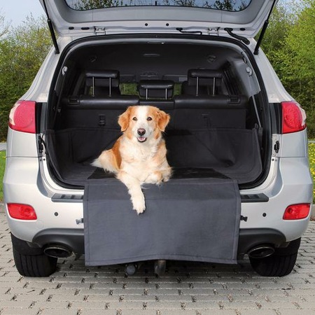 Автомобильная подстилка Trixie для собак 1,64х1,25 м черного цвета фото 1