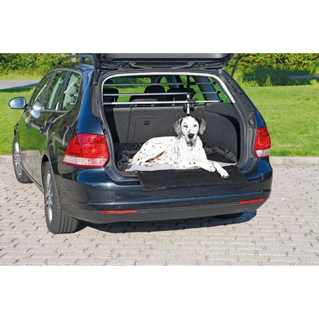 Автомобильная подстилка Trixie в багажник для собак 0,95х0,75 м черно-серого цвета фото 1