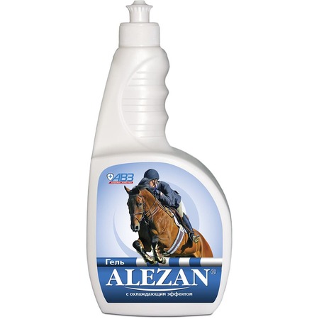 АВЗ Alezan гель для лошадей с охлаждающий эффектом 500 мл фото 1