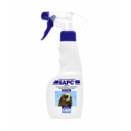АВЗ Барс спрей инсектоакарицидный для собак - 200 мл фото 1
