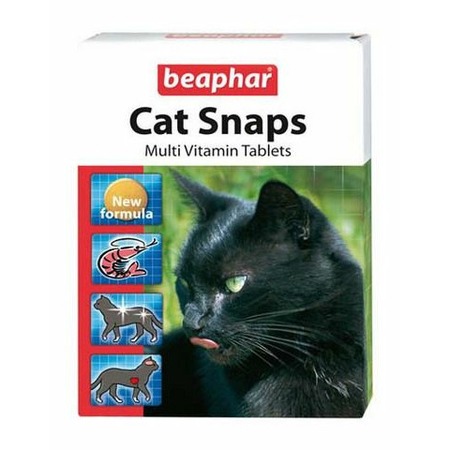 Beaphar Cat snaps комплексная пищевая добавка для кошек - 75 таблеток фото 1