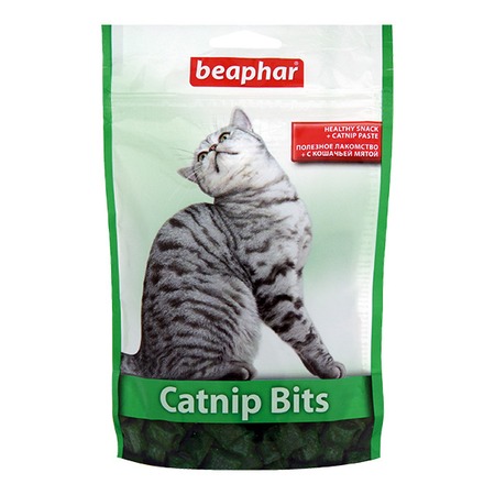 Beaphar Catnip-Bits подушечки для кошек с кошачьей мятой - 150 шт фото 1