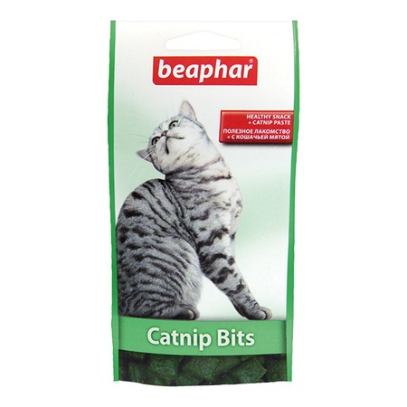 Beaphar Catnip-Bits подушечки для кошек с кошачьей мятой - 75 шт фото 1