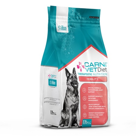 Carni Vet Diet Dog Mobility сухой корм для собак для поддержания здоровья суставов, диетический, с курицей - 2,5 кг фото 1