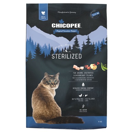 Chicopee HNL Cat Sterilized сухой корм для стерилизованных кошек фото 1