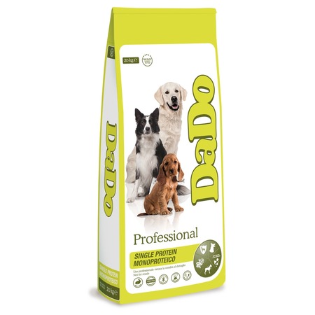 Dado Dog Professional Adult Large Breed Lamb & Rice монобелковый корм для собак крупных пород, с ягненком и рисом - 20 кг фото 1