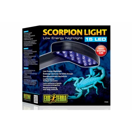 Exo Terra светильник ночной для скорпионов Scorpion Light 15x16 (PT2365) фото 1
