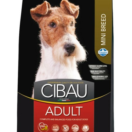 Farmina Cibau Adult Mini сухой корм для взрослых собак мелких пород - 7 кг фото 1
