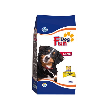 Farmina Fun Dog Lamb сухой корм с ягненком для взрослых собак всех пород с проблемами пищевой аллергии - 10 кг фото 1