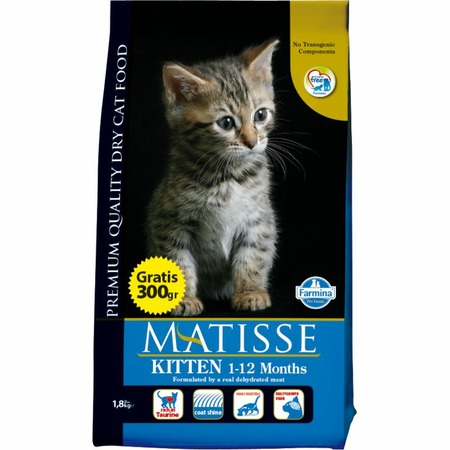 Farmina Matisse Kitten 1-12 Months сухой корм с курицей для котят до 12 месяцев, беременных и кормящих кошек всех пород - 1,5 кг фото 1