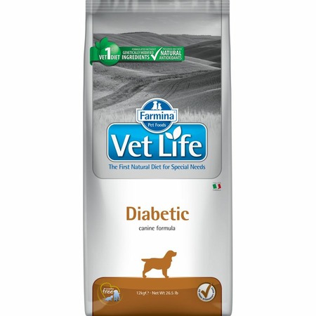Farmina Vet Life Dog Diabetic - 12 кг фото 1