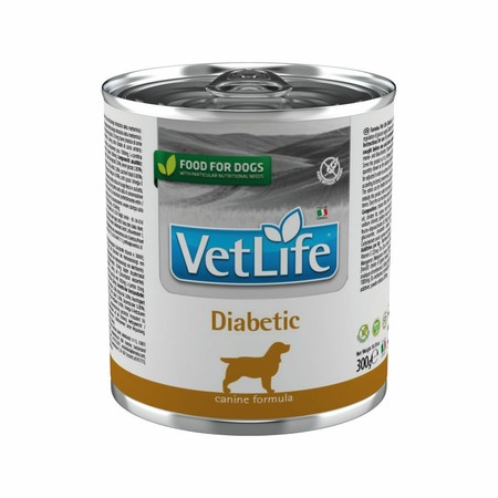 Farmina Vet Life Dog Diabetic влажный корм для взрослых собак при диабете, в консервах - 300 г фото 1