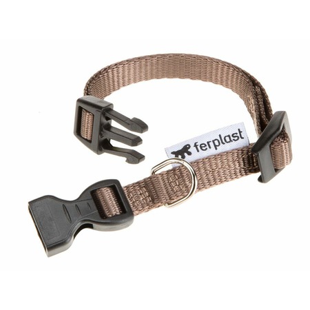 Ferplast Club C10/25 ошейник для животных с пластиковым креплением коричневый 25 см фото 1