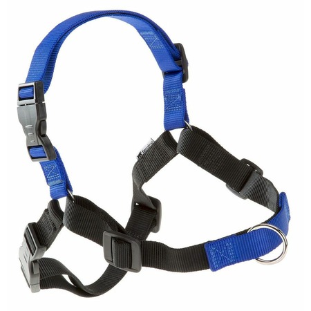 Ferplast Coach шлейка для собак, с кольцом спереди, синяя - L-XL (A:40-53 см, B:76-115 см, 25 мм) фото 1