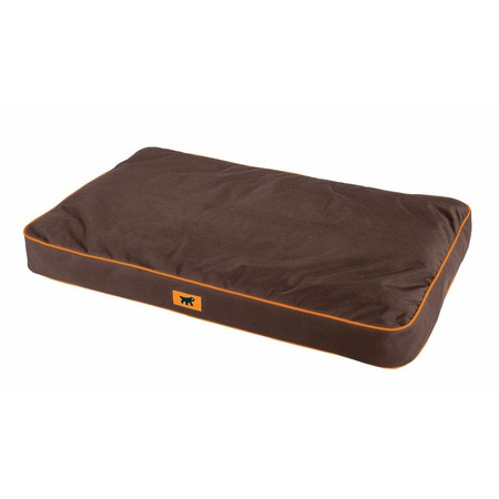 Ferplast Polo 95 подушка для собак со съемным непромокаемым чехлом, коричневая фото 1